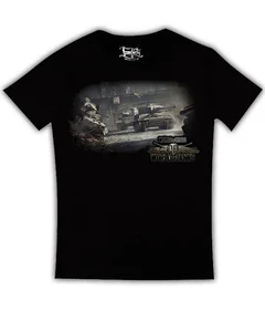 Прикольные футболки: World Of Tanks на черной